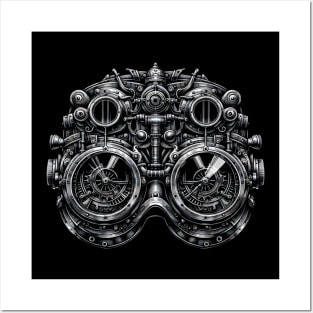 Steampunk Goggles Posters and Art